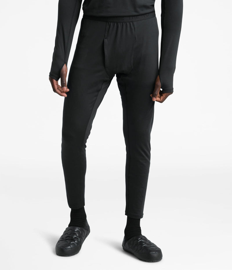 Pantalones Warm Poly Tight Térmico Negro Hombre