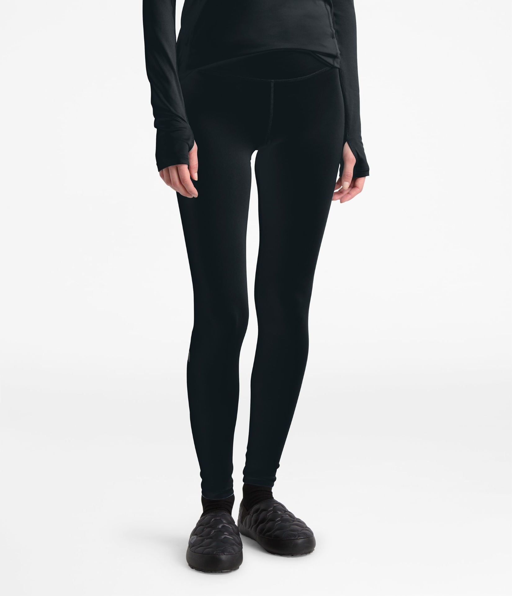 Pantalones Warm Poly Tight Térmico Negro Mujer The North Face