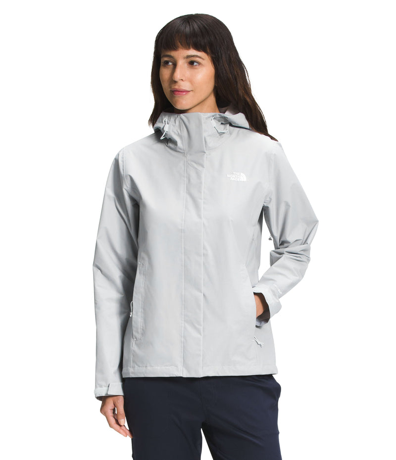 Chompa Venture 2 Impermeable Gris Mujer The North Face - imagen 1