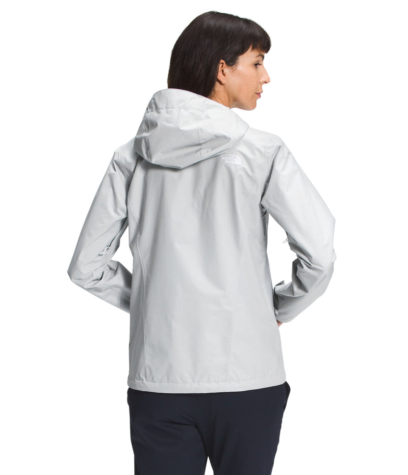 Chompa Venture 2 Impermeable Gris Mujer The North Face - imagen 2