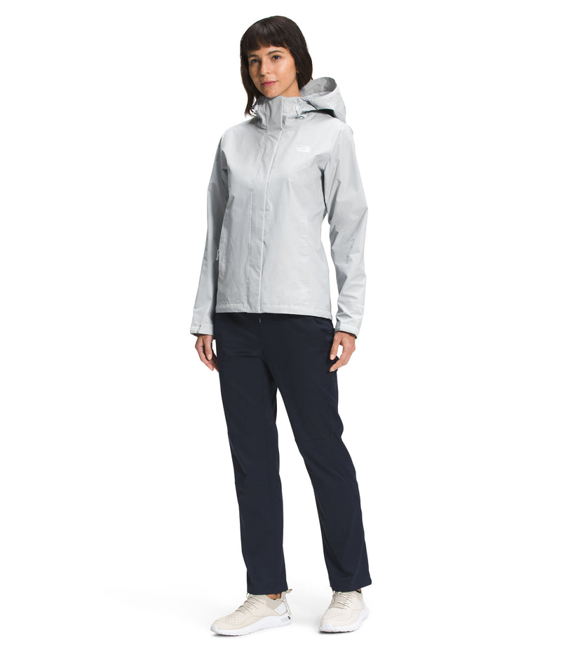 Chompa Venture 2 Impermeable Gris Mujer The North Face