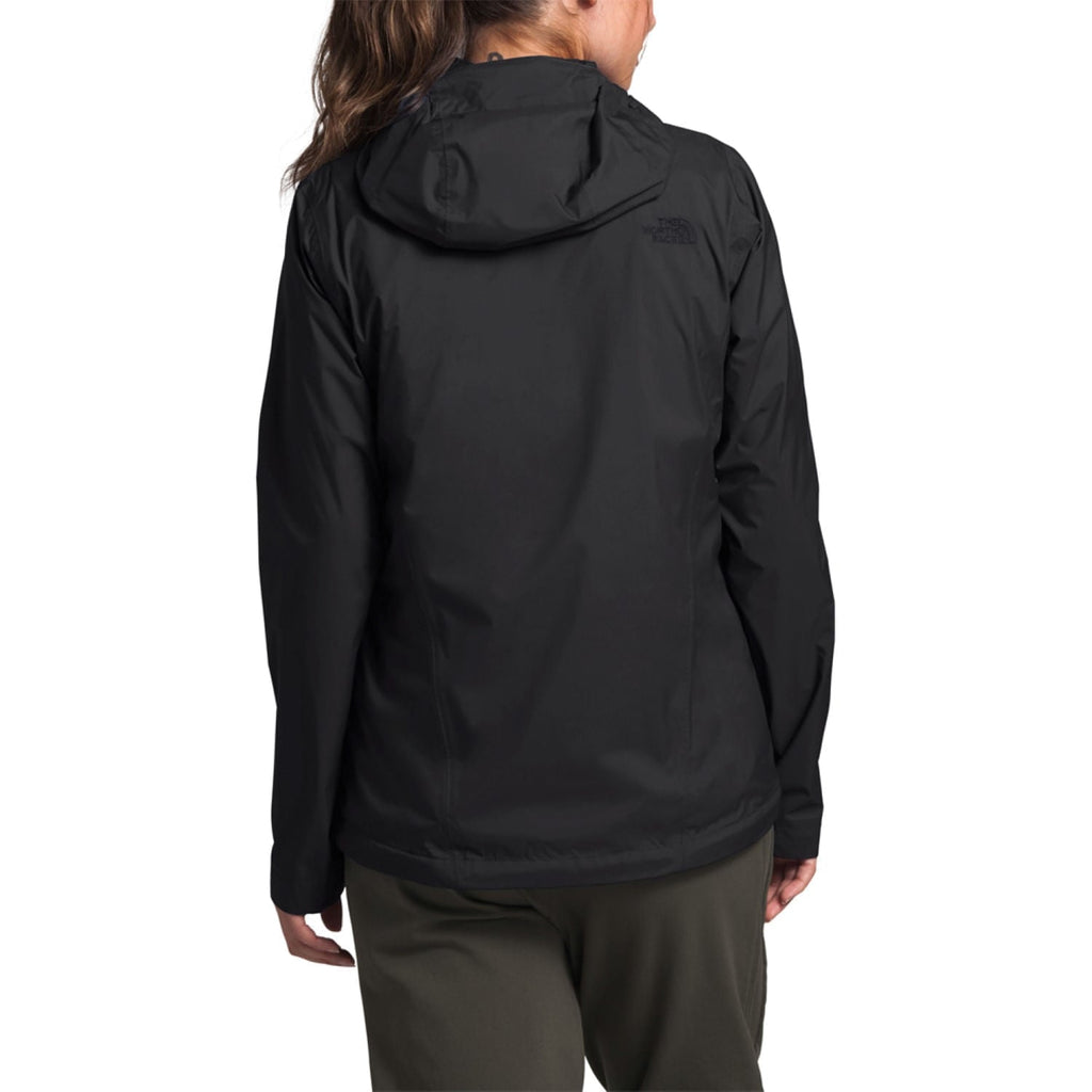Chompa Venture 2 Impermeable Negra Mujer The North Face - imagen 2