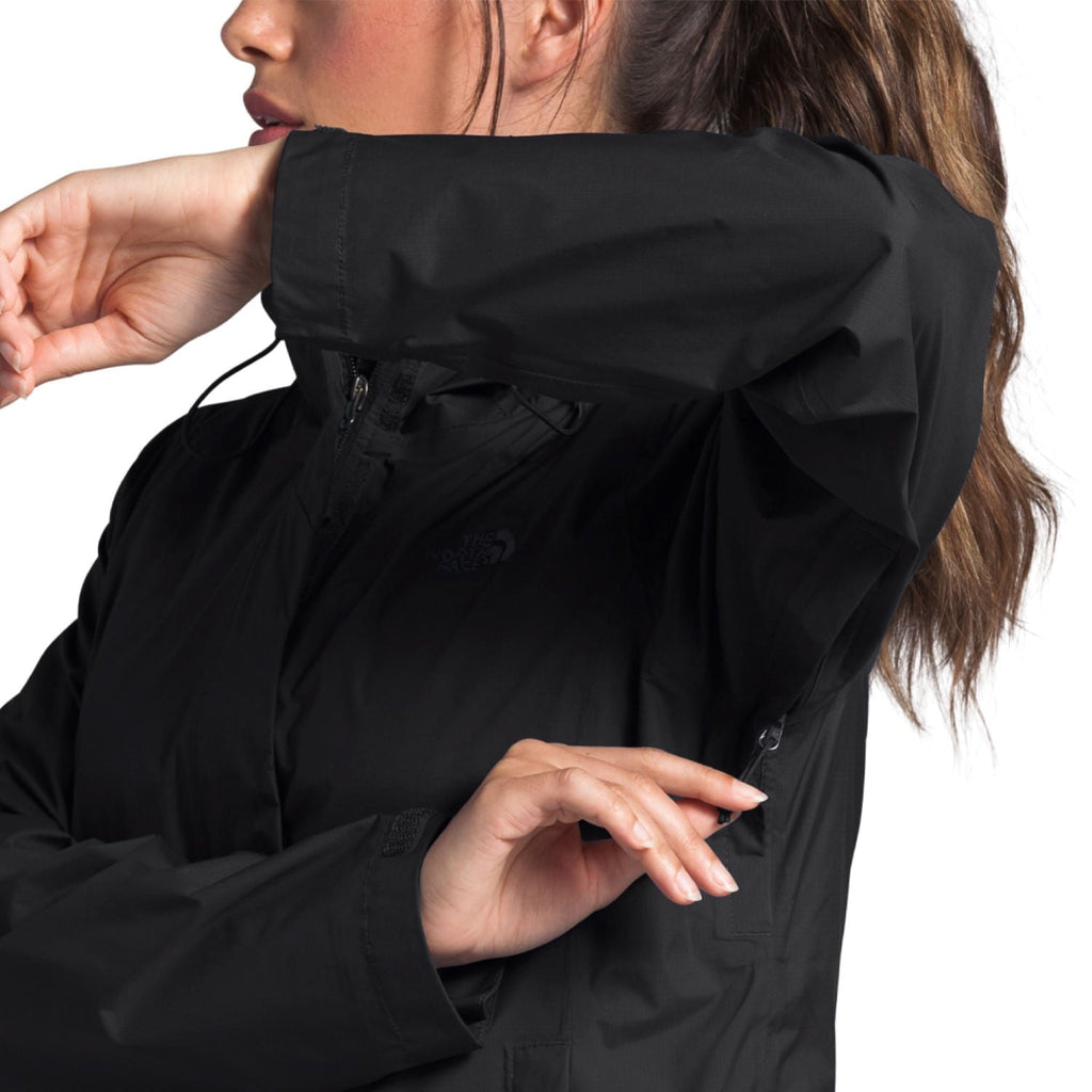Chompa Venture 2 Impermeable Negra Mujer The North Face - imagen 3
