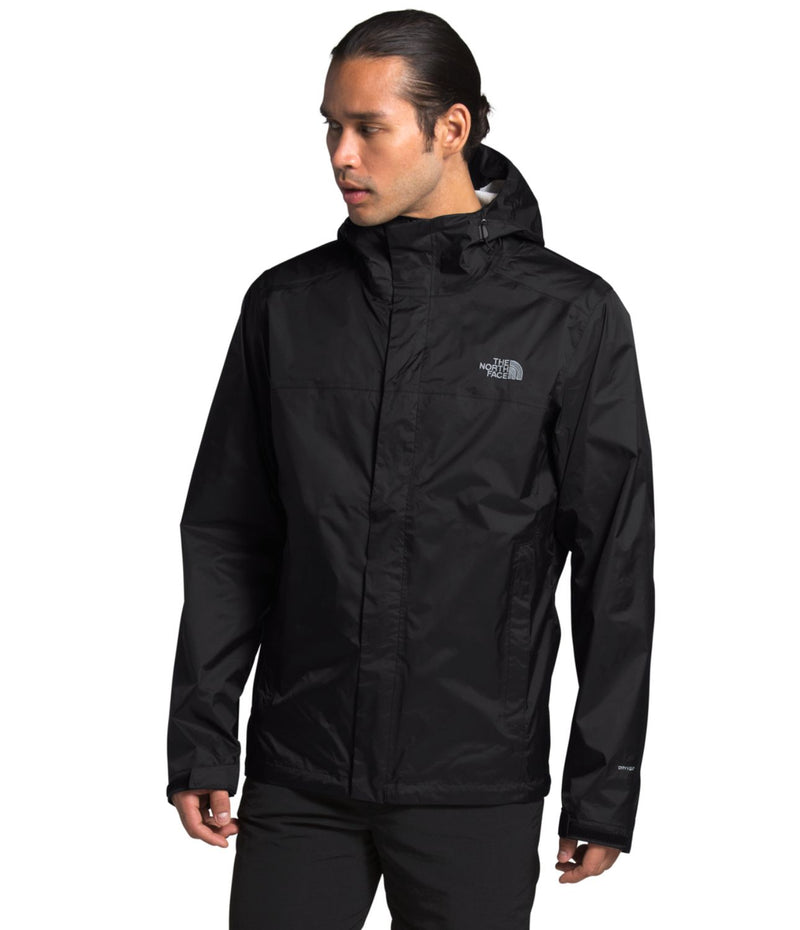 Chompa Venture 2 Impermeable Negra Hombre The North Face - imagen 1