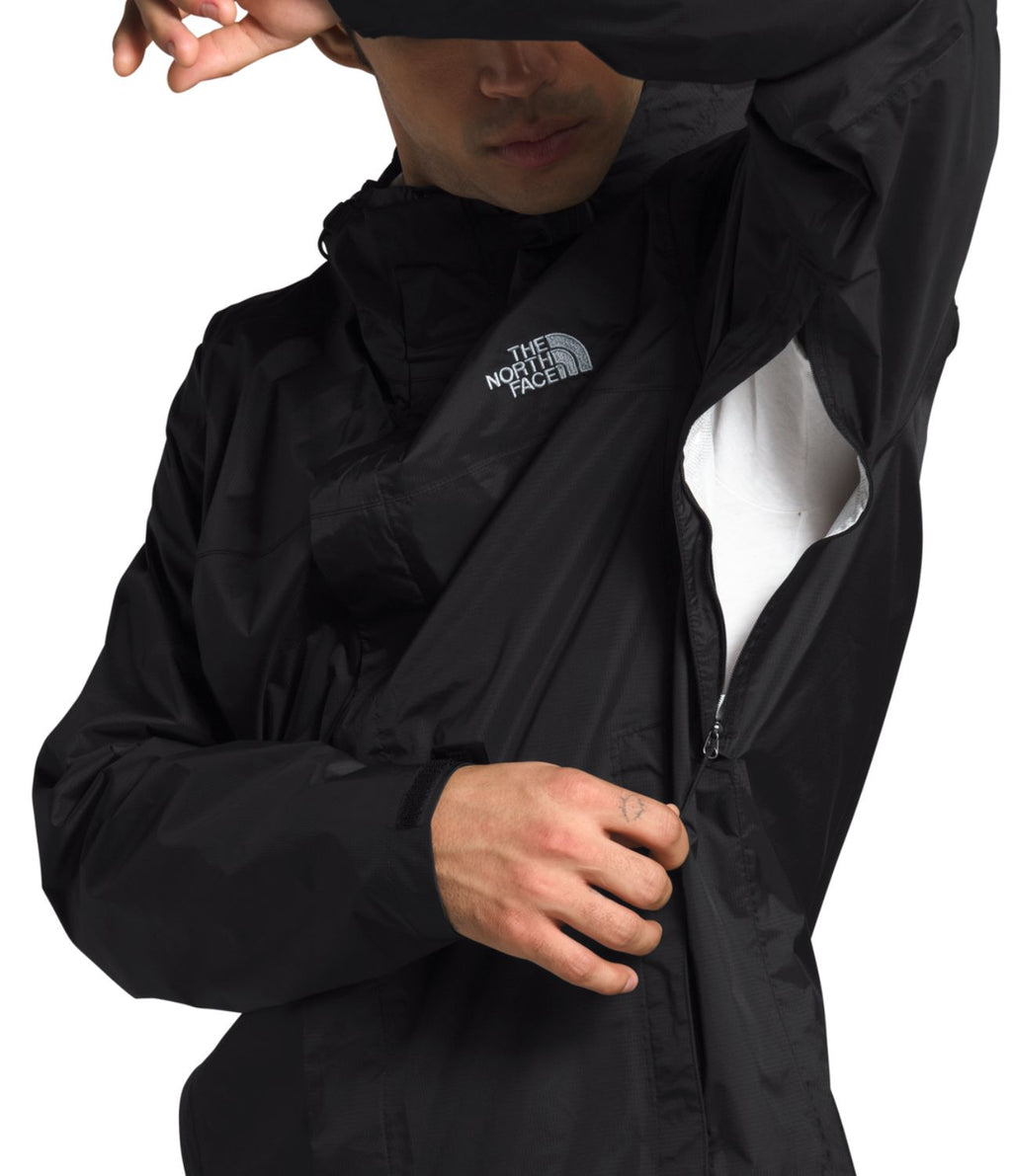 Chompa Venture 2 Impermeable Negra Hombre The North Face - imagen 4