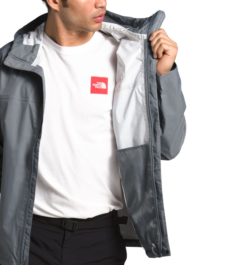 Chompa Venture 2 Impermeable Gris Hombre The North Face
