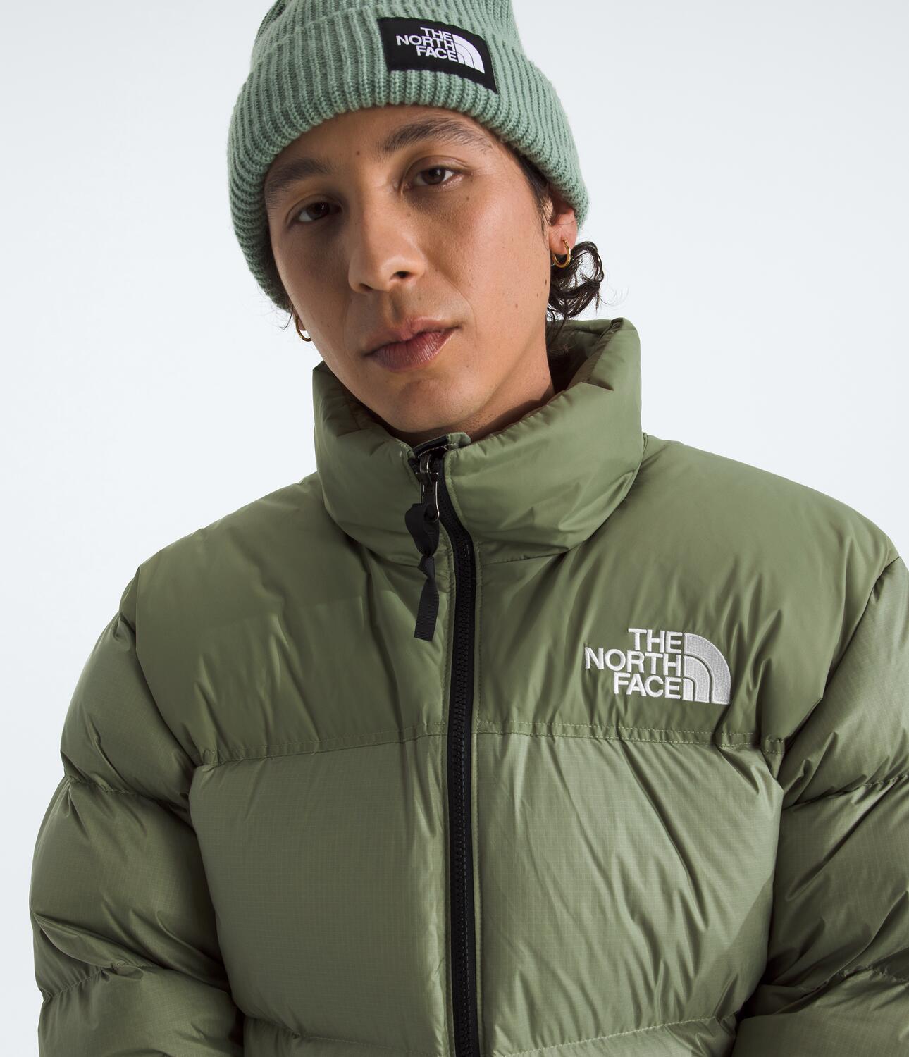 Chompa 1996 Retro Nuptse Jacket Verde Hombre The North Face