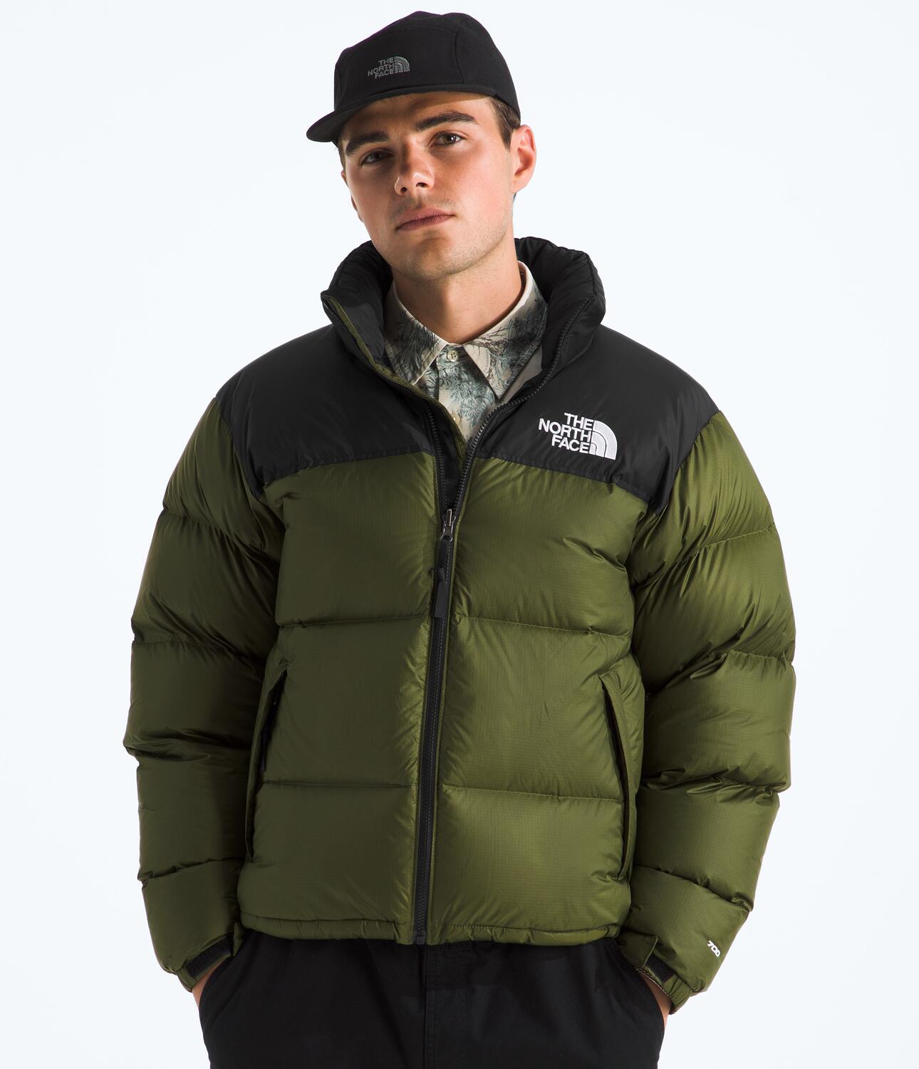Chompa 1996 Retro Nuptse Jacket Verde Hombre The North Face