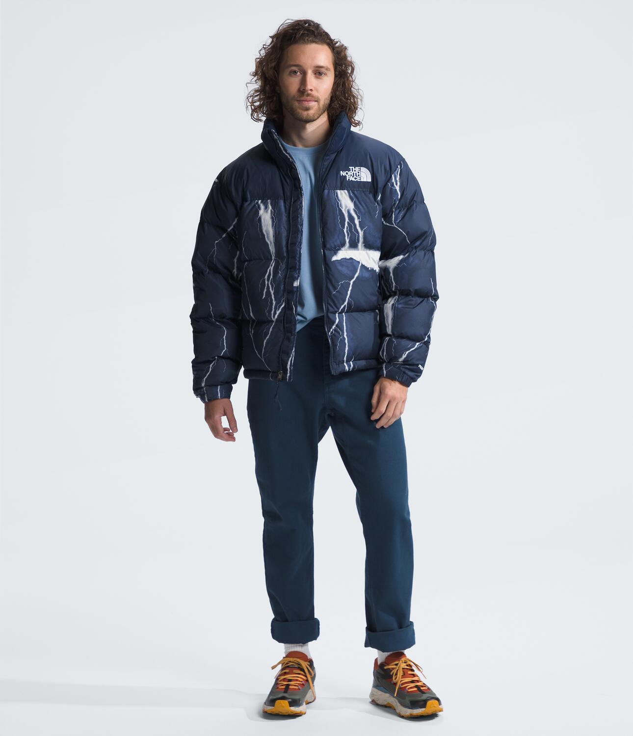 Chompa 1996 Retro Nuptse Térmica Azul Hombre The North Face