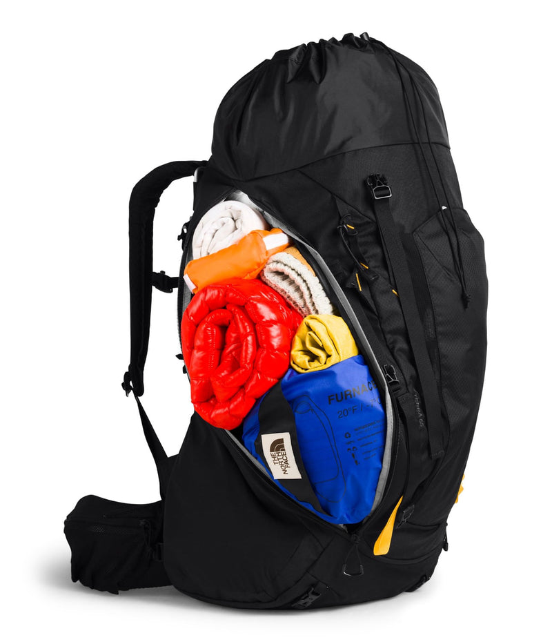 Mochila Montañismo Terra 65L Negro The North Face
