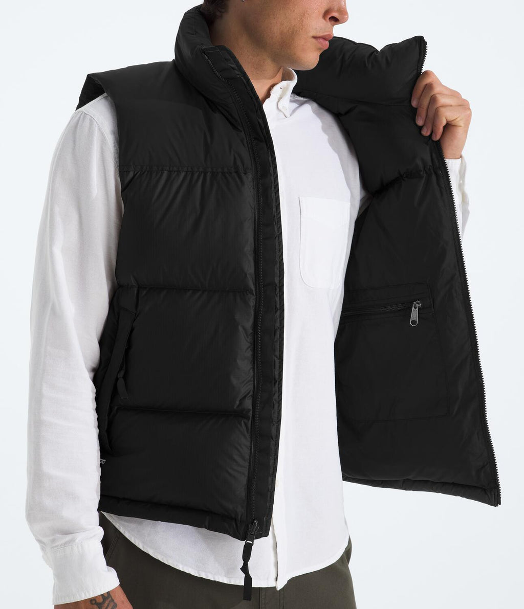 Chaleco 1996 Retro Nuptse Vest Negro Hombre The North Face