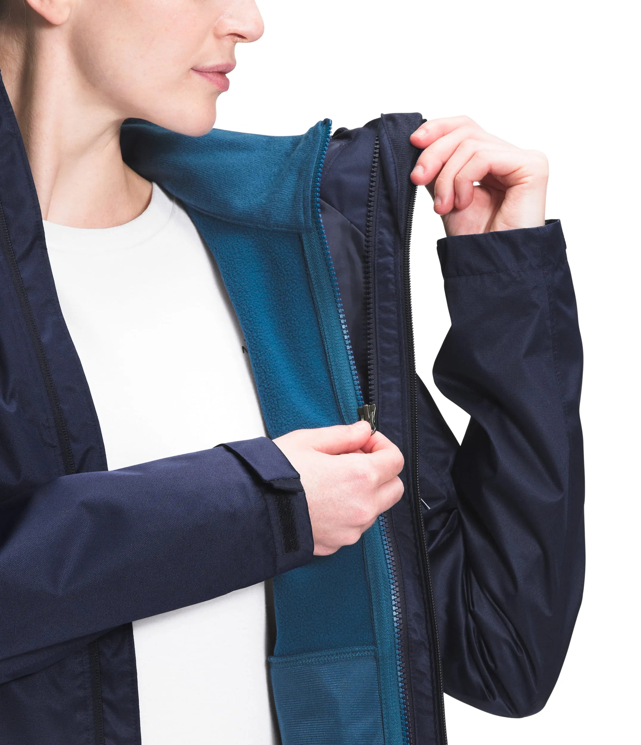 Chompa Arrowood Triclimate Azul Mujer The Horth Face