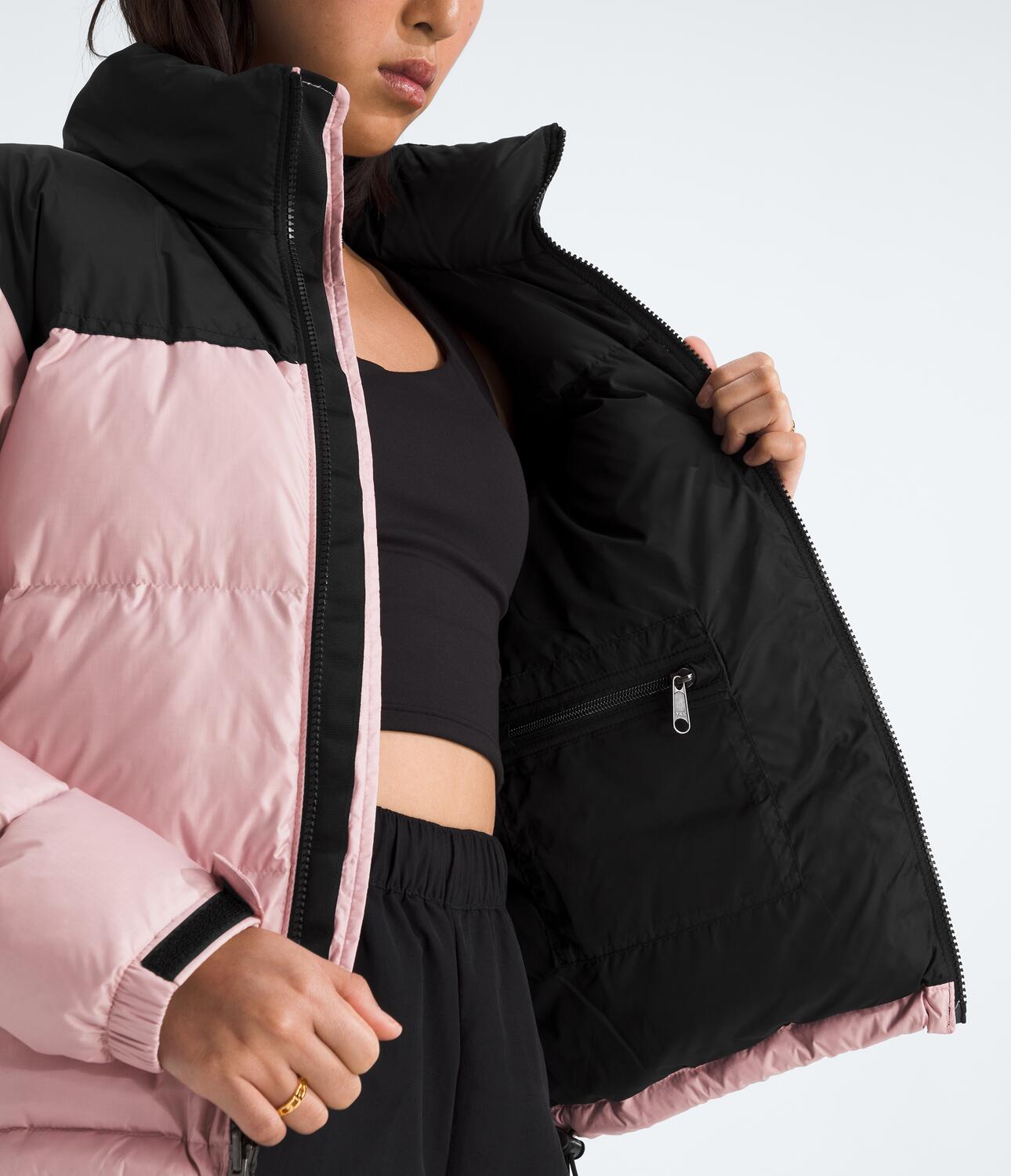 Chompa 1996 Retro Nuptse Jacket Rosado Mujer The North Face
