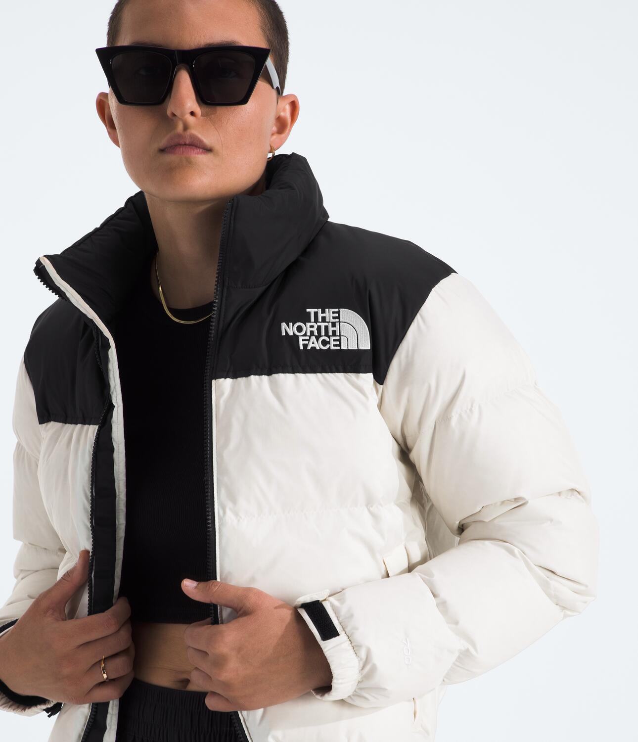 Chompa 1996 Retro Nuptse Jacket Blanco Mujer The North Face