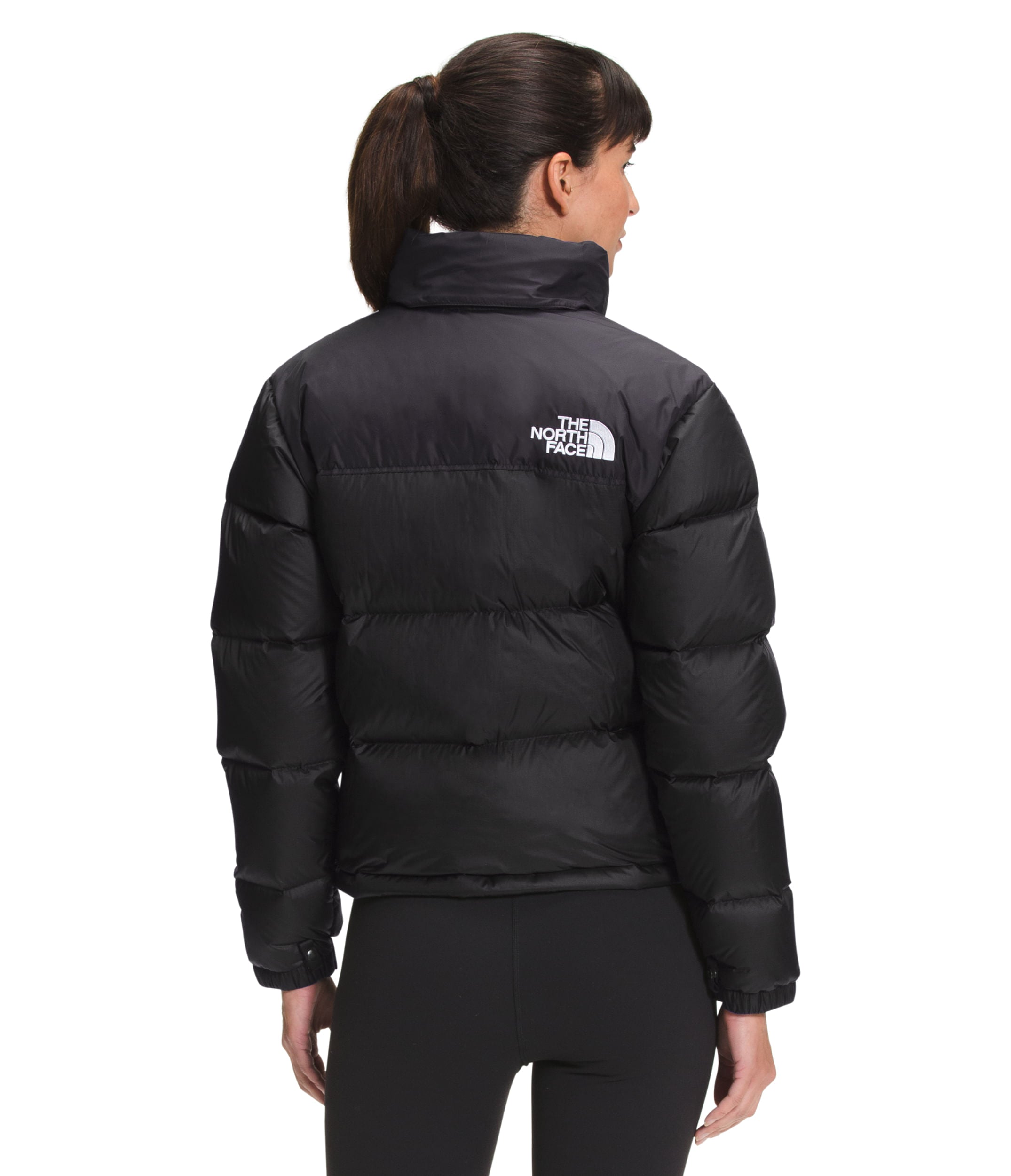 Chompa 1996 Retro Nuptse Térmica Negra Mujer The North Face - imagen 2
