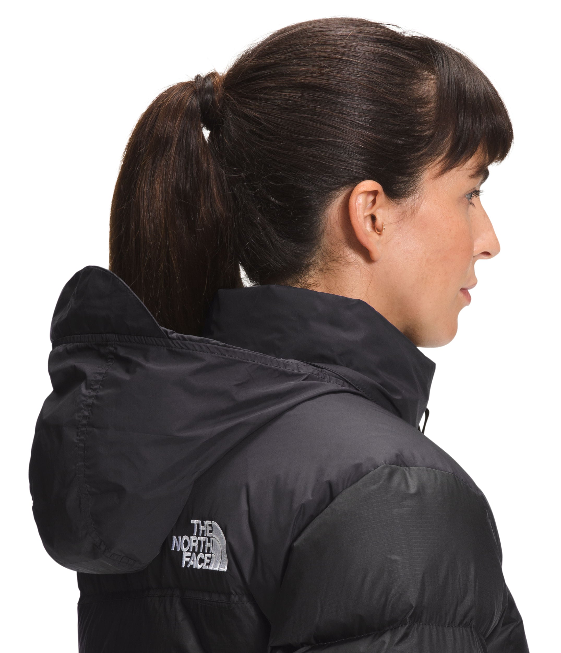 Chompa 1996 Retro Nuptse Térmica Negra Mujer The North Face - imagen 3