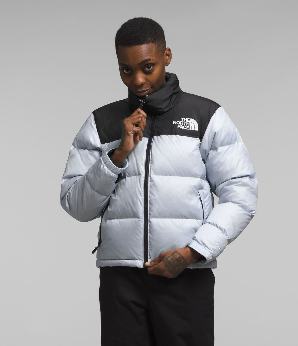 Chompa 1996 Retro Nuptse Térmica Gris Mujer The North Face - imagen 2