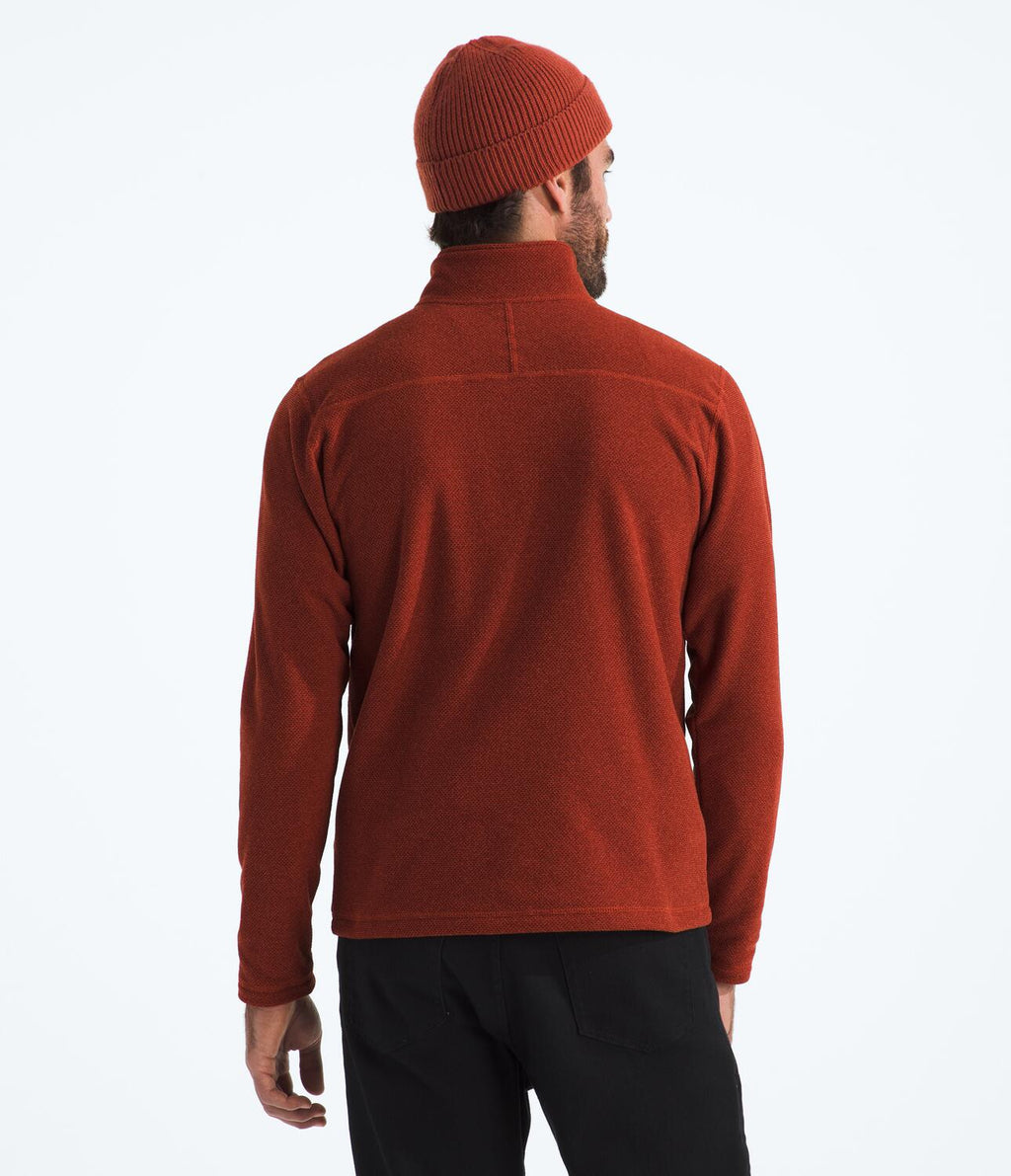 Chompa Polar Textured Cap Rock 1/4 Zip Rojo Hombre The North Face
