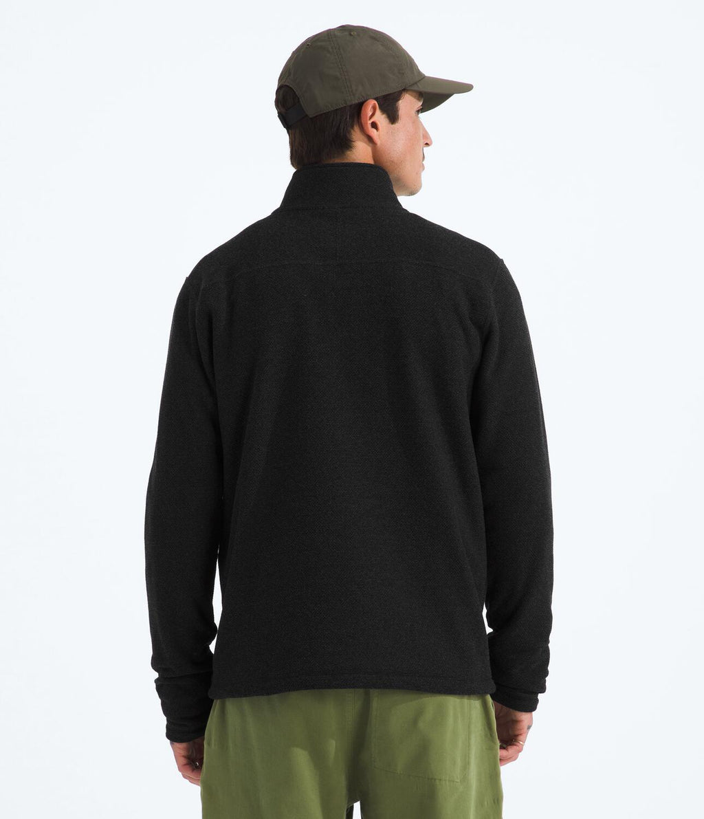 Buzo Textured Cap Rock 1/4 Zip Negra Hombre The North Face - imagen 2