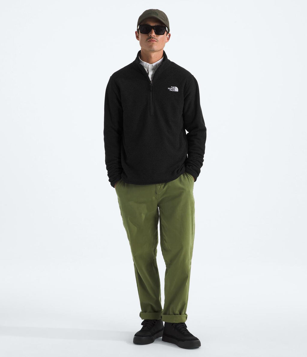 Buzo Textured Cap Rock 1/4 Zip Negra Hombre The North Face - imagen 4