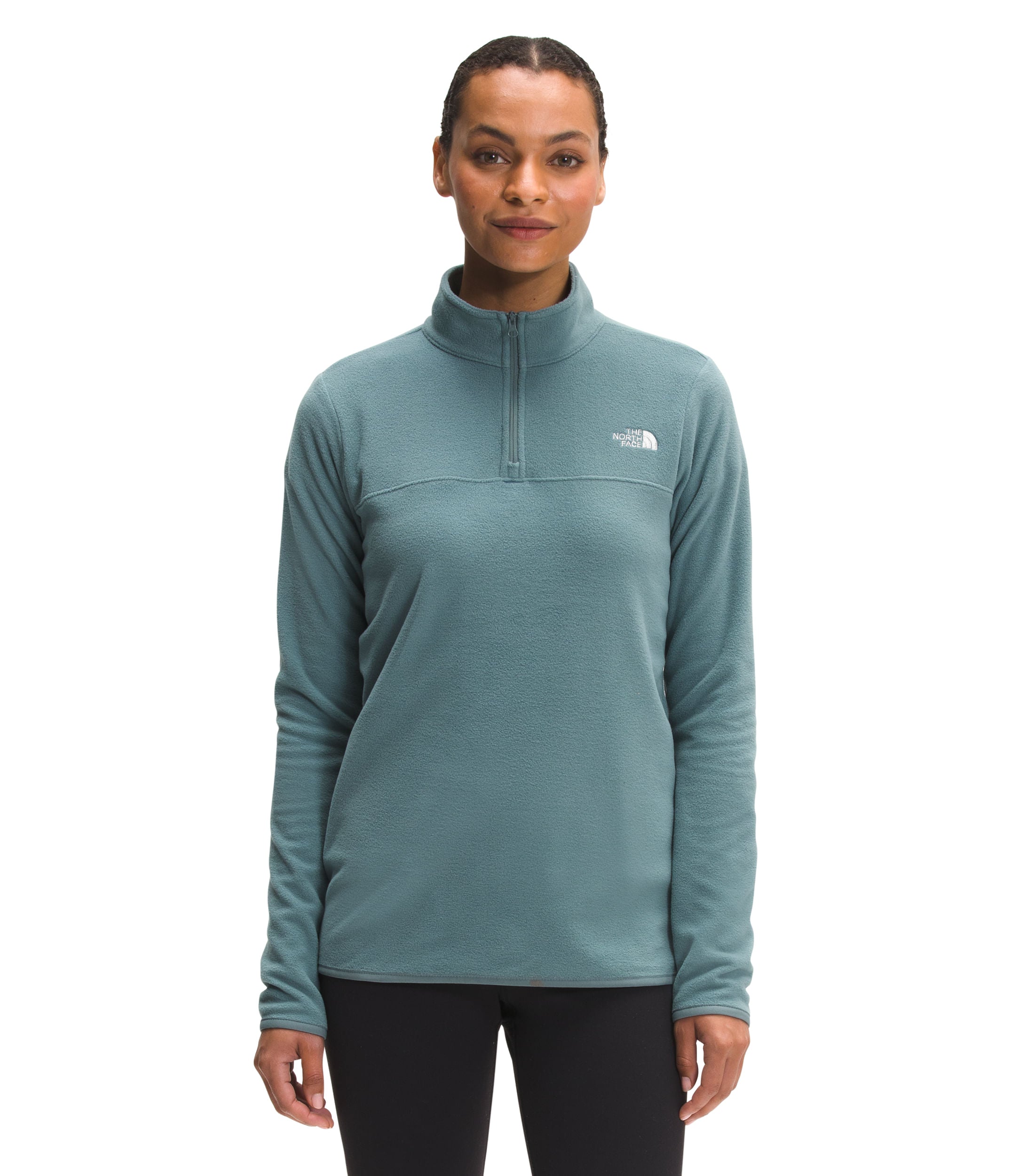 Buzo Tka Glacier 1/4 Zip Azul Mujer The North Face