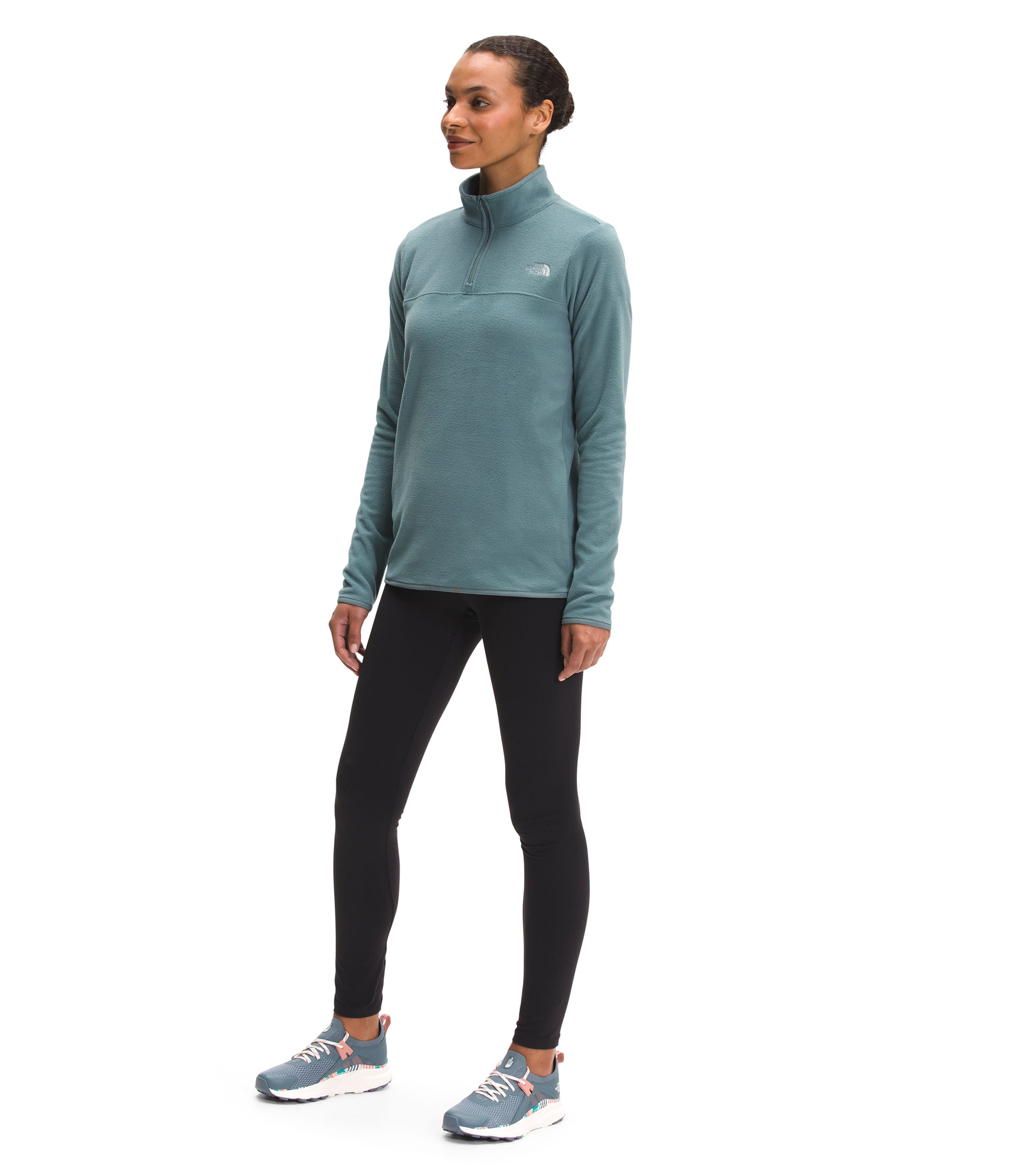 Buzo Tka Glacier 1/4 Zip Azul Mujer The North Face