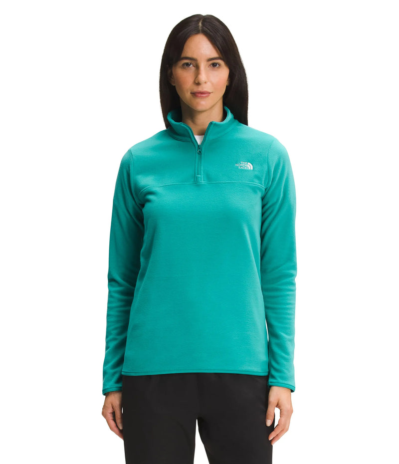 Buzo Tka Glacier 1/4 Zip Verde Mujer The North Face