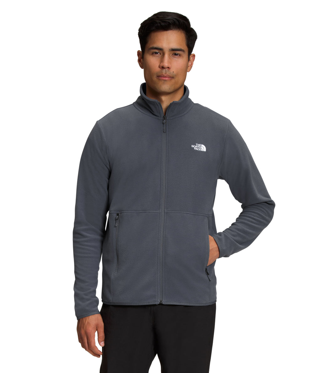 Chompa Tka Glacier Full Zip Polar Gris Hombre The North Face