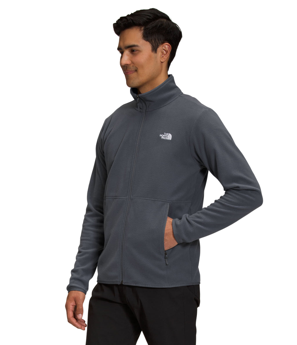 Chompa Tka Glacier Full Zip Polar Gris Hombre The North Face
