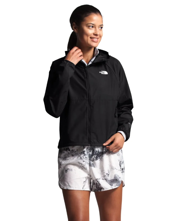 Chompa Flyweight Rompevientos Mujer Negra The North Face