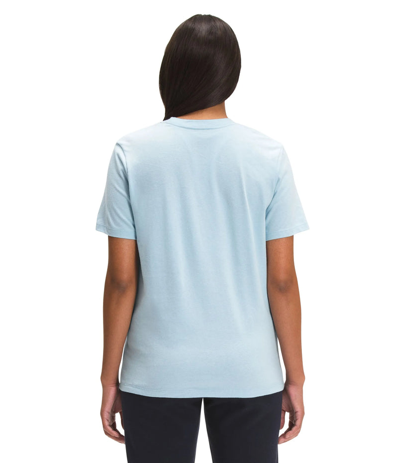 Camiseta Half Dome Cotton Tee Manga Corta Azul Mujer The North Face