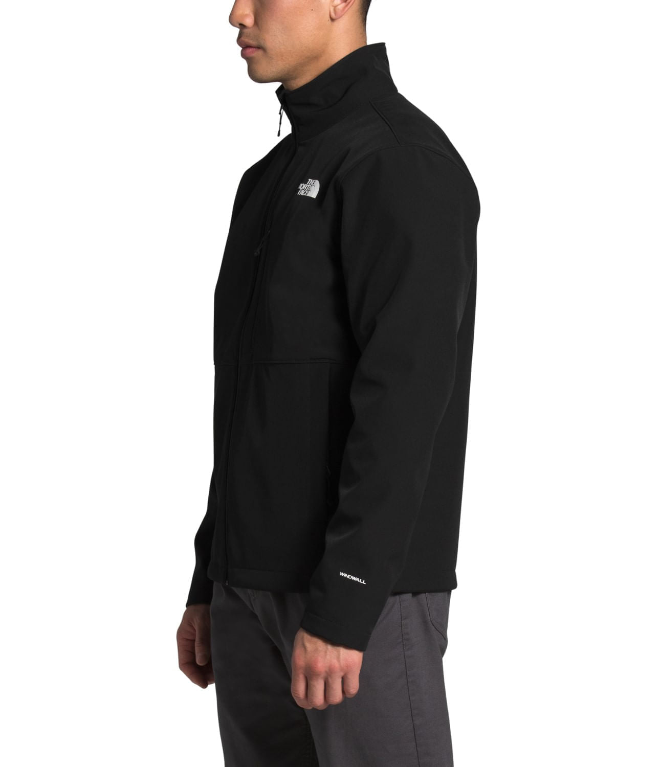 Chompa Apex Bionic Cortavientos Negra Hombre The North Face