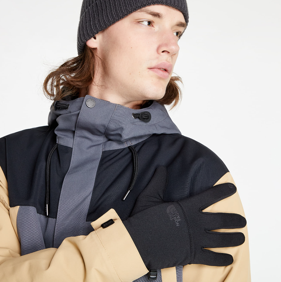 Guantes Etip Recycled Uso Táctil Negros The North Face