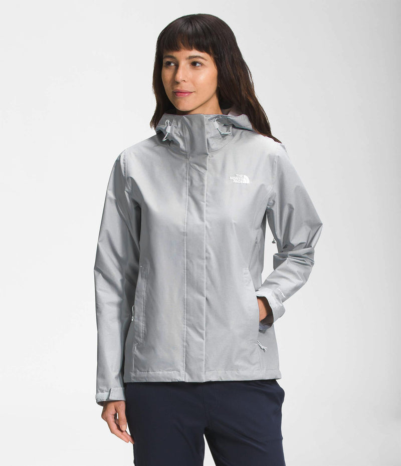 Chompa Impermeable Venture 2 Jacket Gris Mujer The North Face - imagen 1