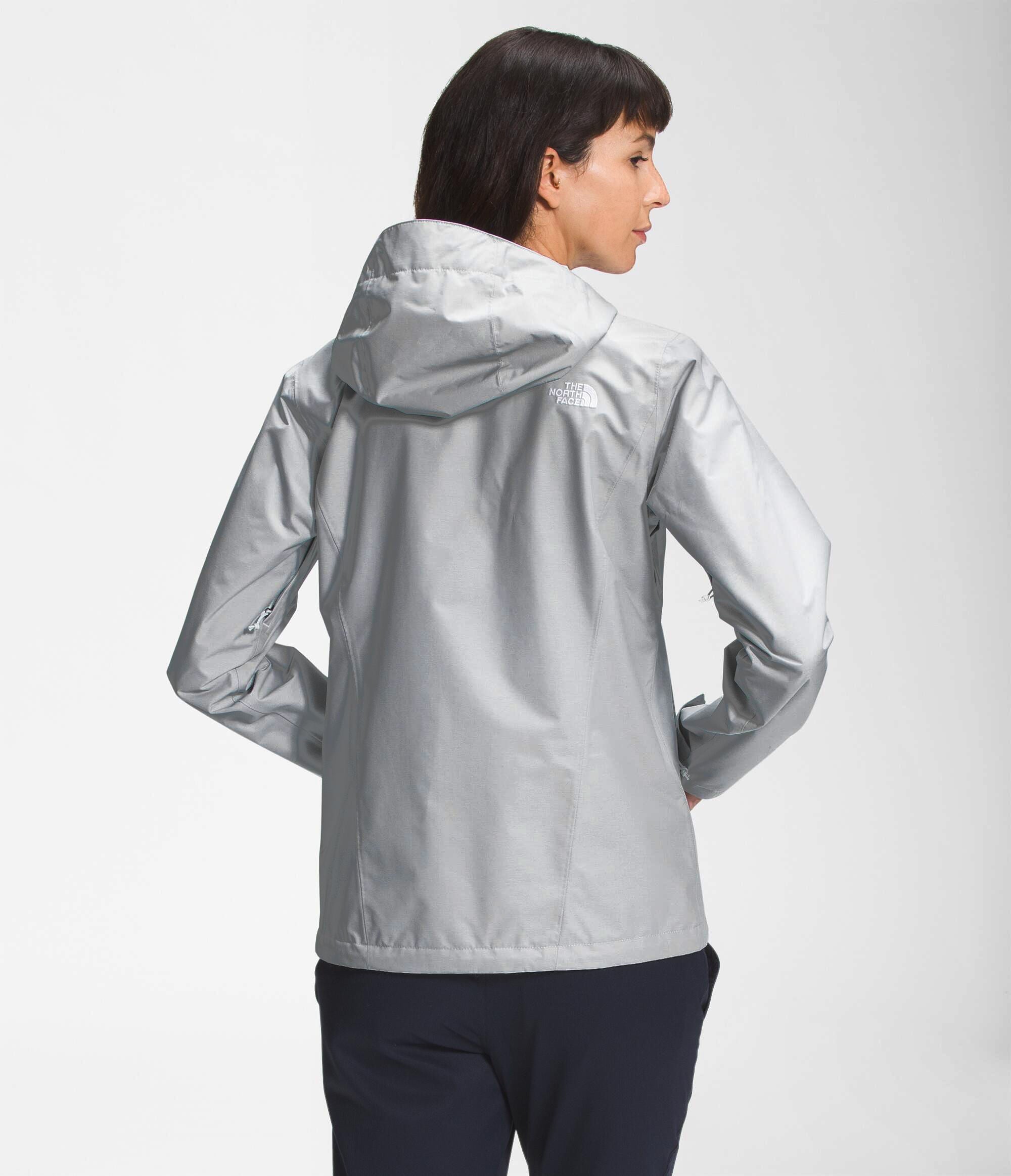 Chompa Impermeable Venture 2 Jacket Gris Mujer The North Face - imagen 2