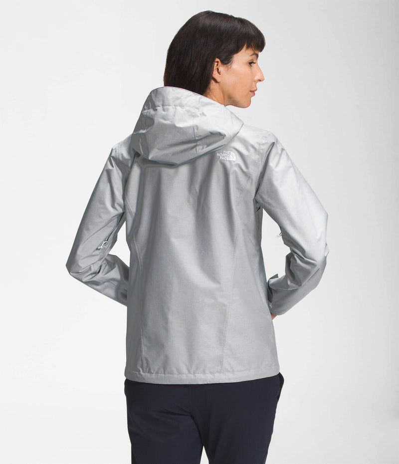 Chompa Impermeable Venture 2 Jacket Gris Mujer The North Face - imagen 2