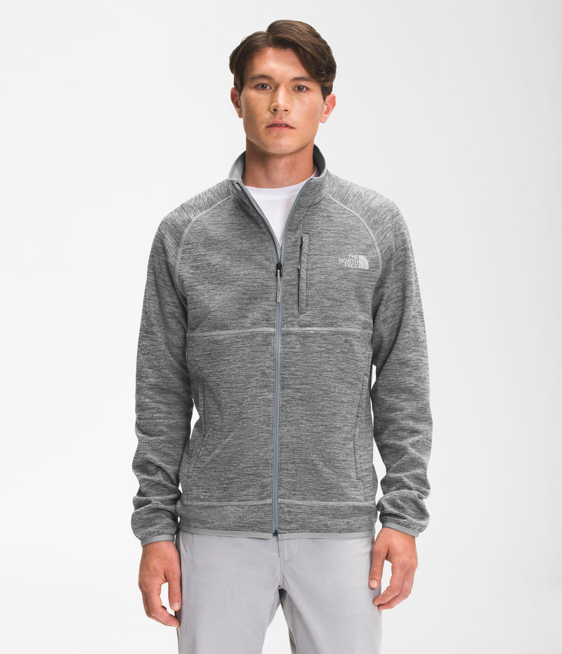 Chompa Canyonlands Full Zip Polar Gris Hombre The North Face - imagen 1