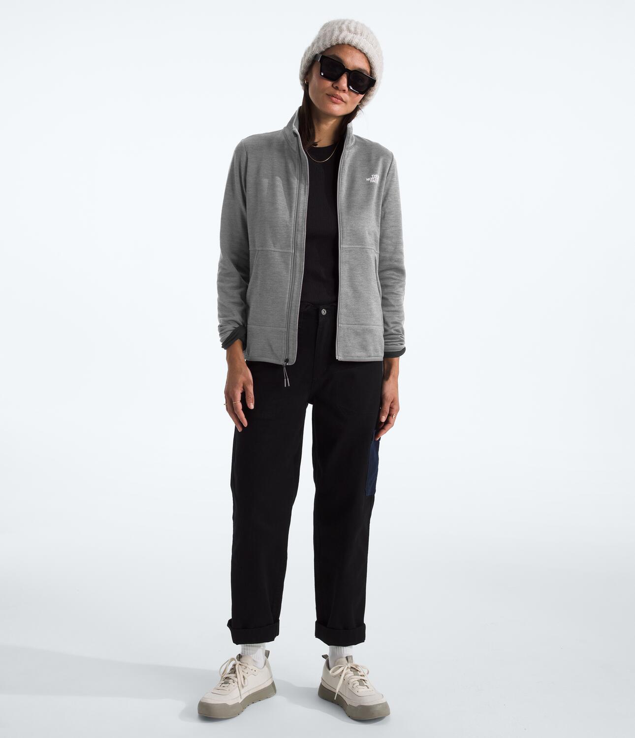 Chompa Canyonlands Full Zip Gris Mujer The North Face