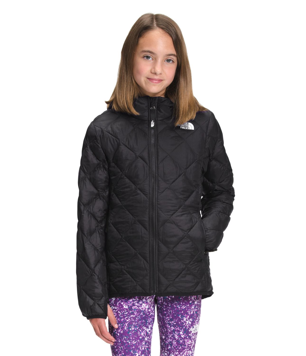 Chompa Thermoball Eco Térmica Negra Niña The North Face