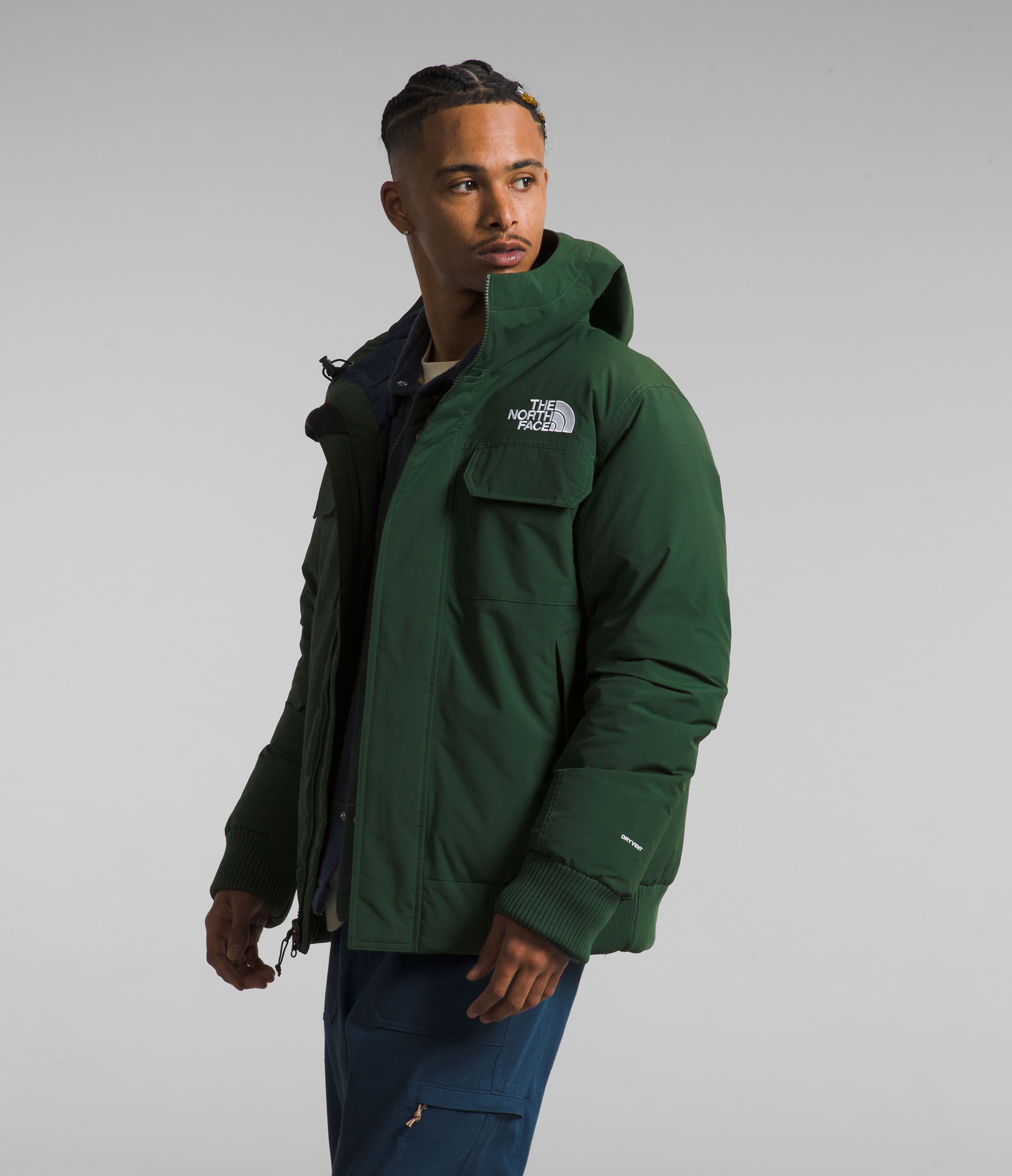 Chompa Mcmurdo Bomber Verde Hombre The North Face