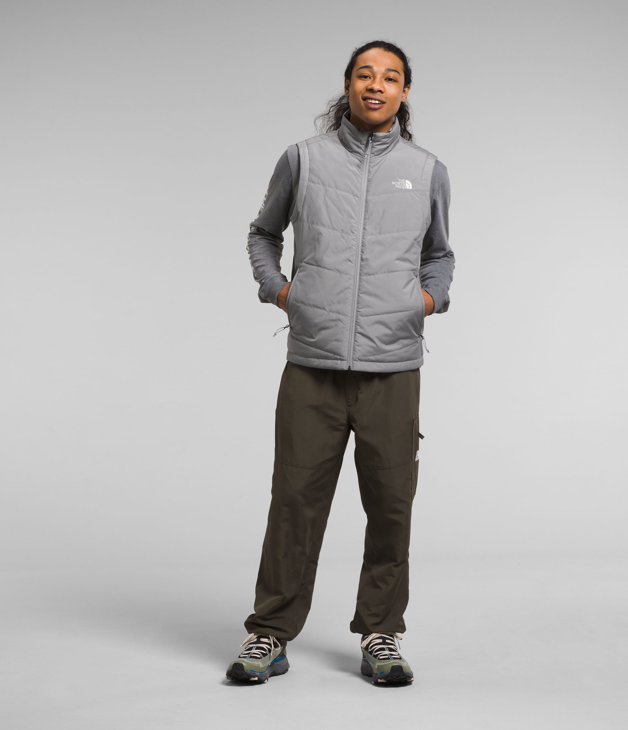 Chaleco Junction Insulated Térmico Gris Hombre The North Face - imagen 2