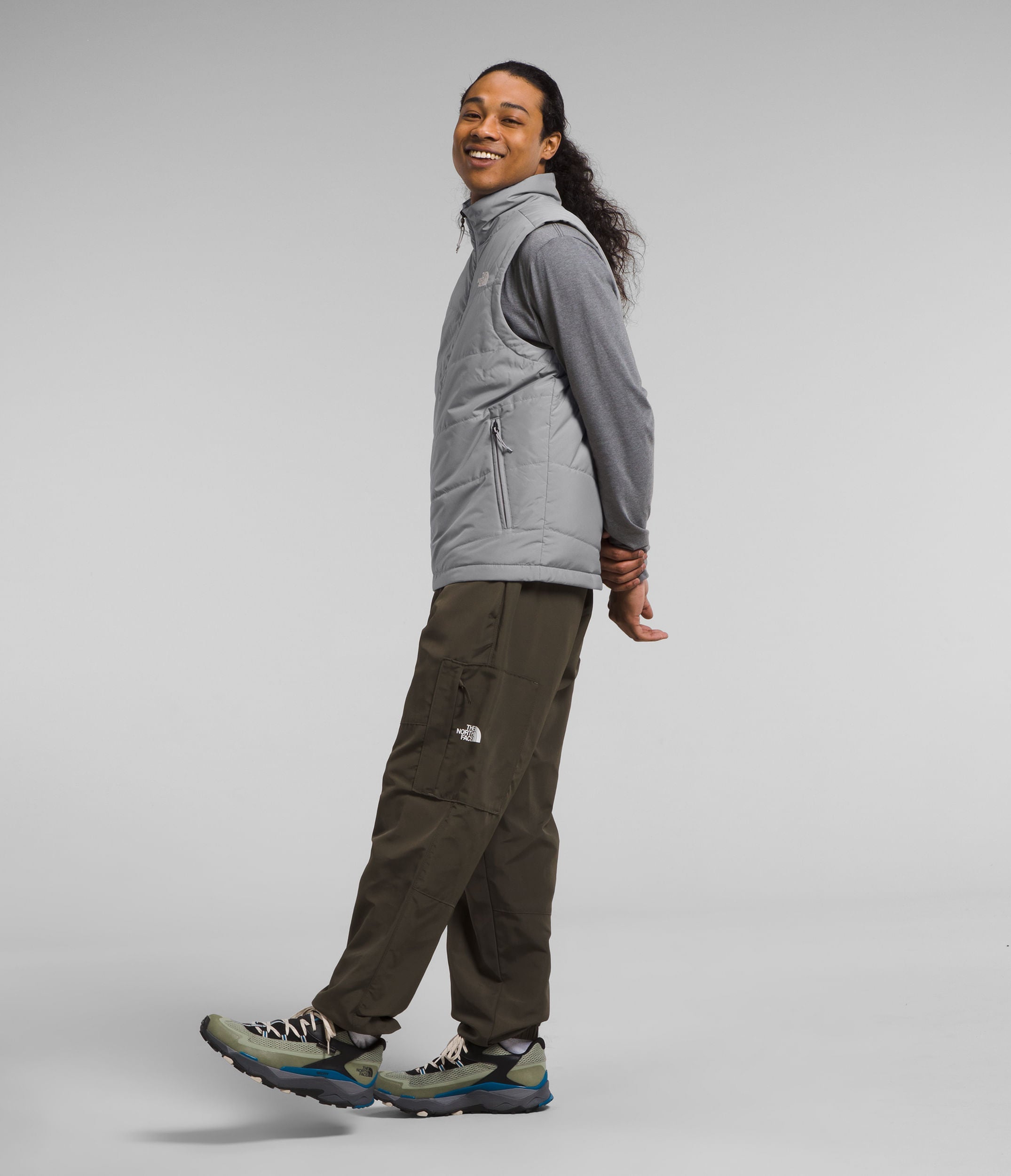Chaleco Junction Insulated Térmico Gris Hombre The North Face - imagen 4