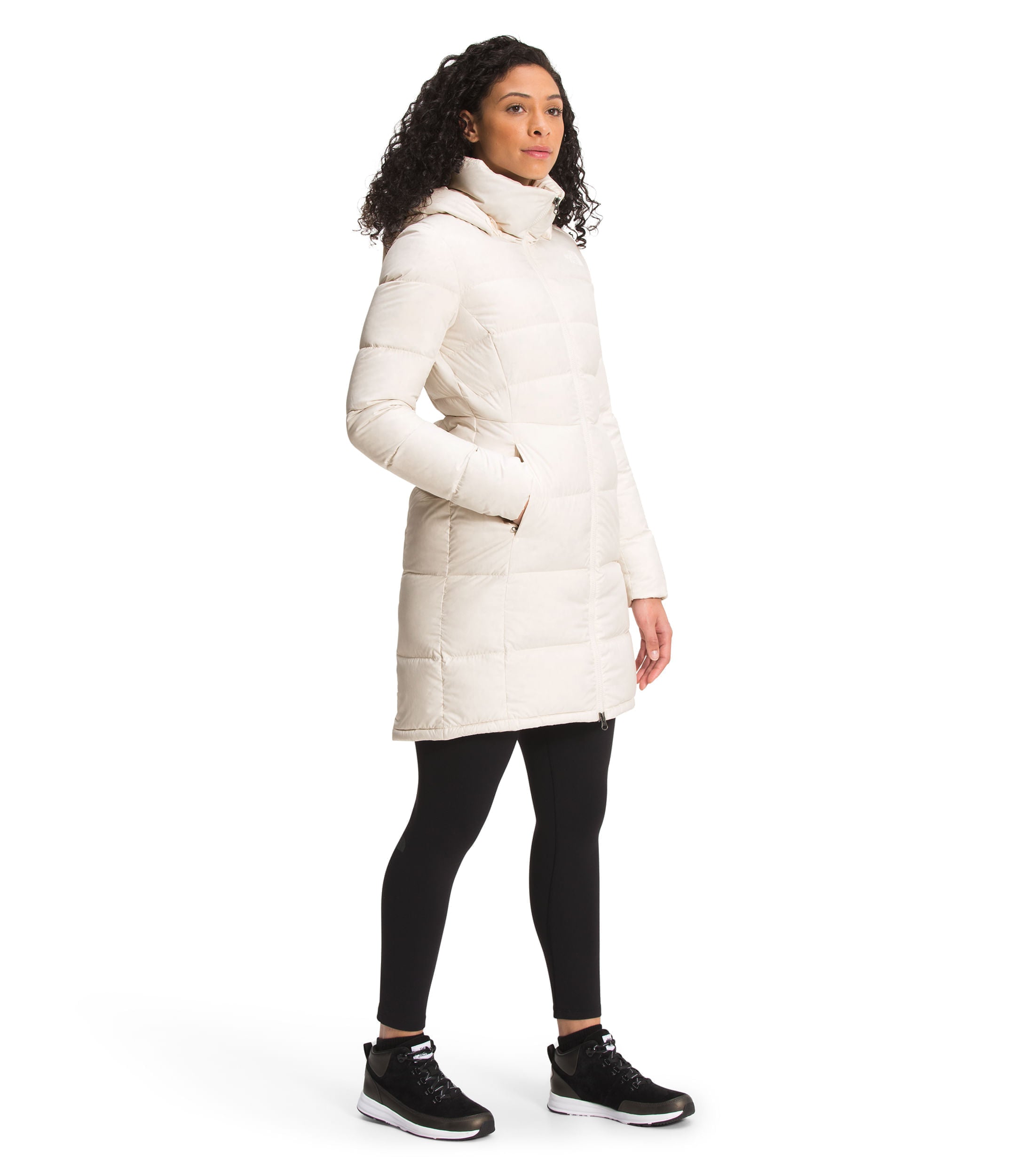 Chompa Metropolis Parka Blanca Mujer The North Face