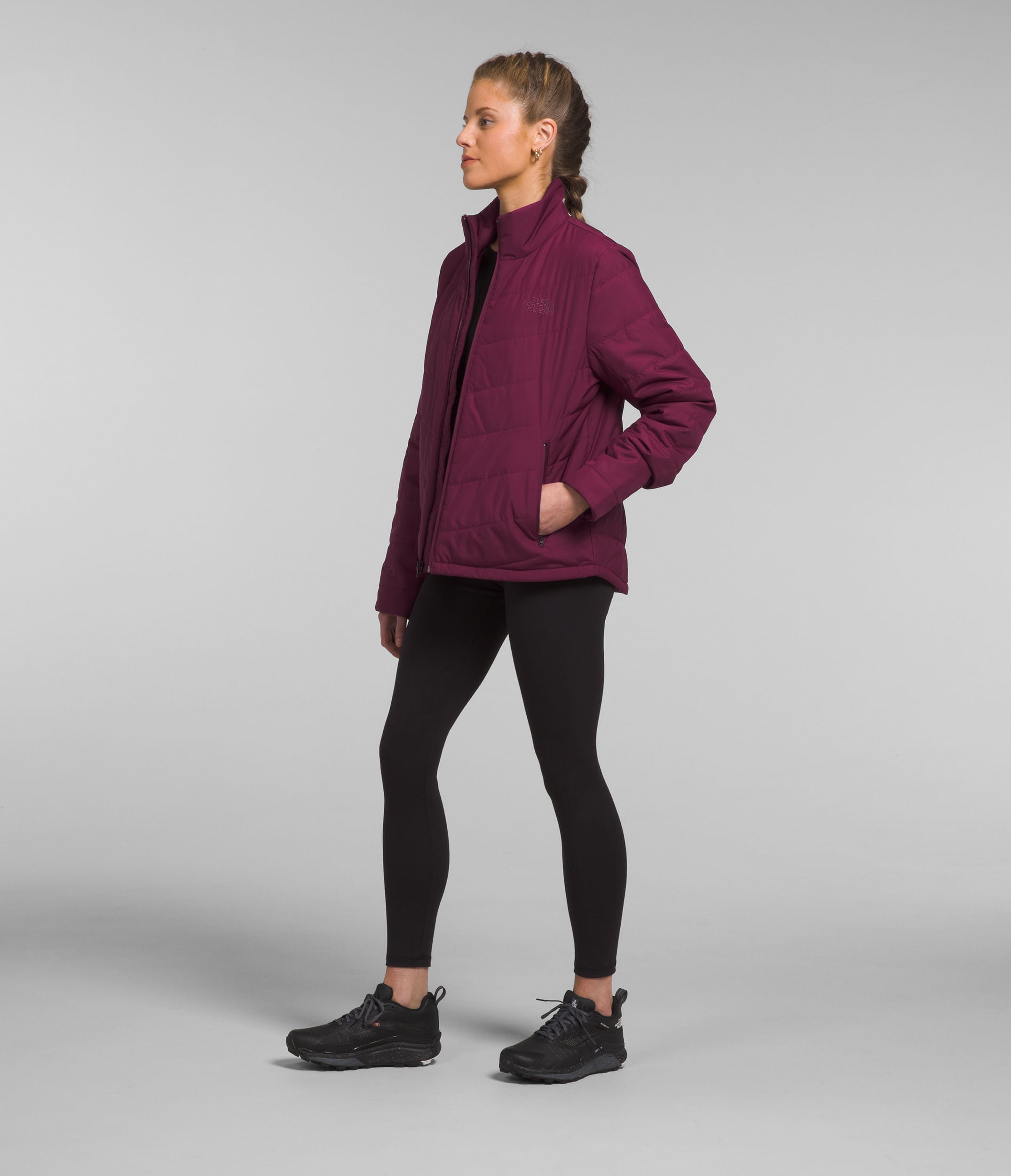 Chompa Tamburello Térmica Morada Mujer The North Face - imagen 2