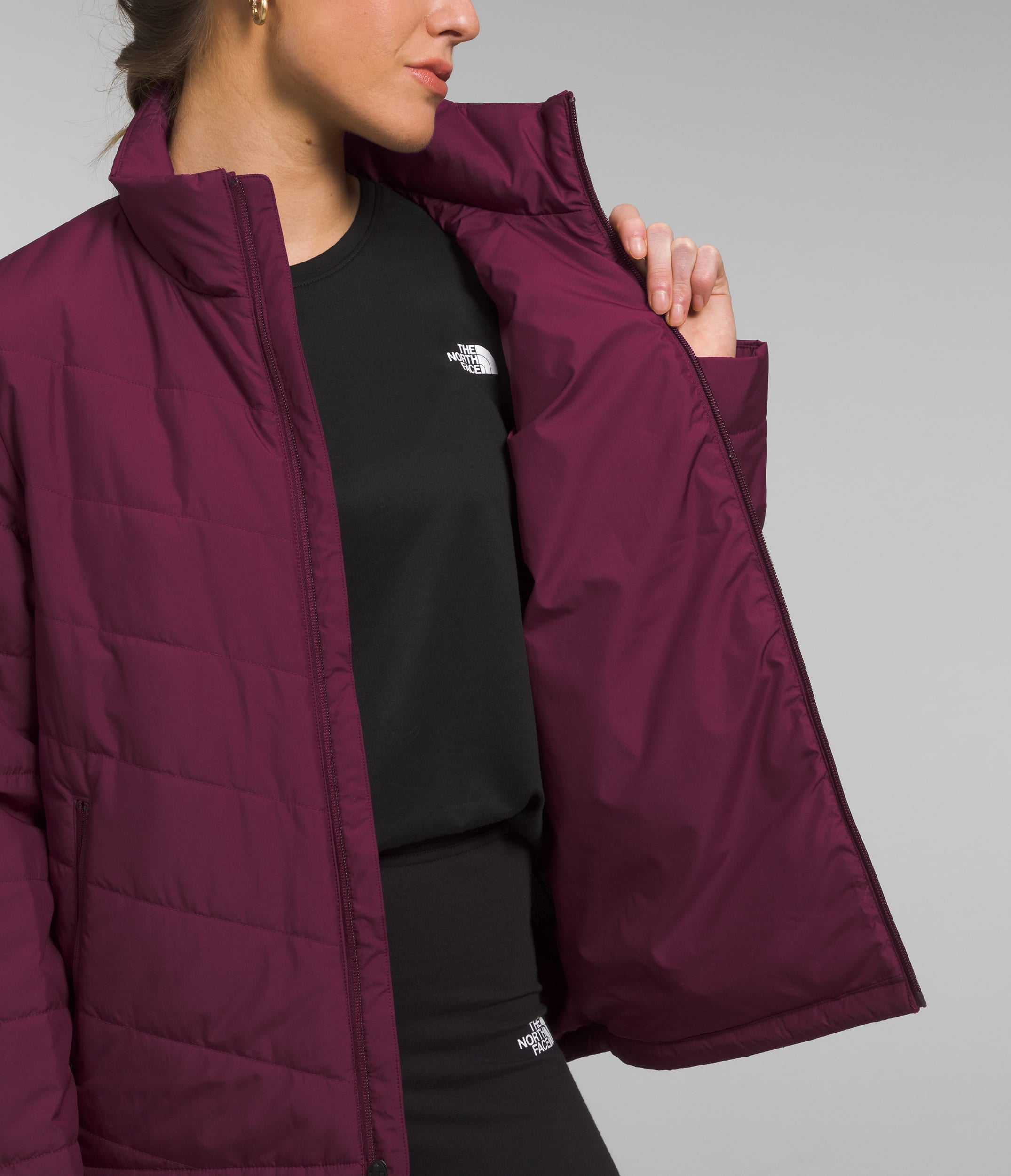 Chompa Tamburello Térmica Morada Mujer The North Face - imagen 4