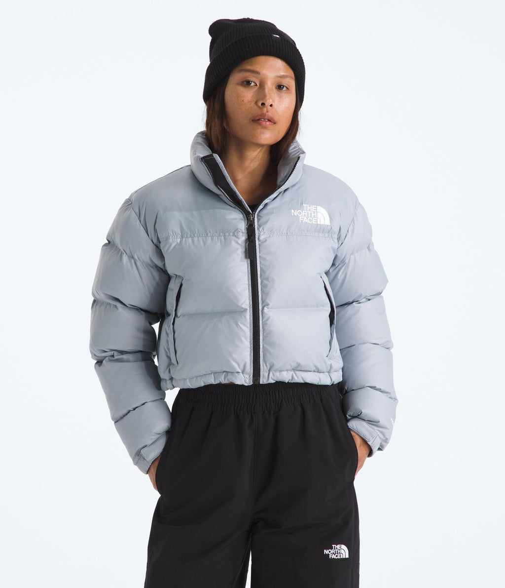 Chompa Nuptse Short Jacket Azul Mujer The North Face