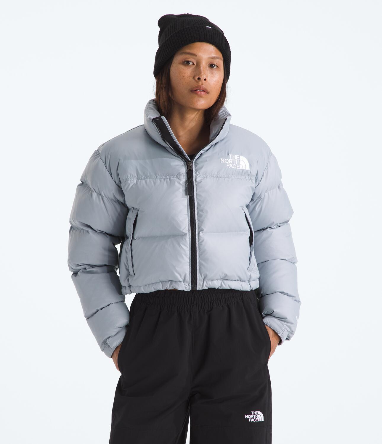 Chompa Nuptse Short Jacket Azul Mujer The North Face