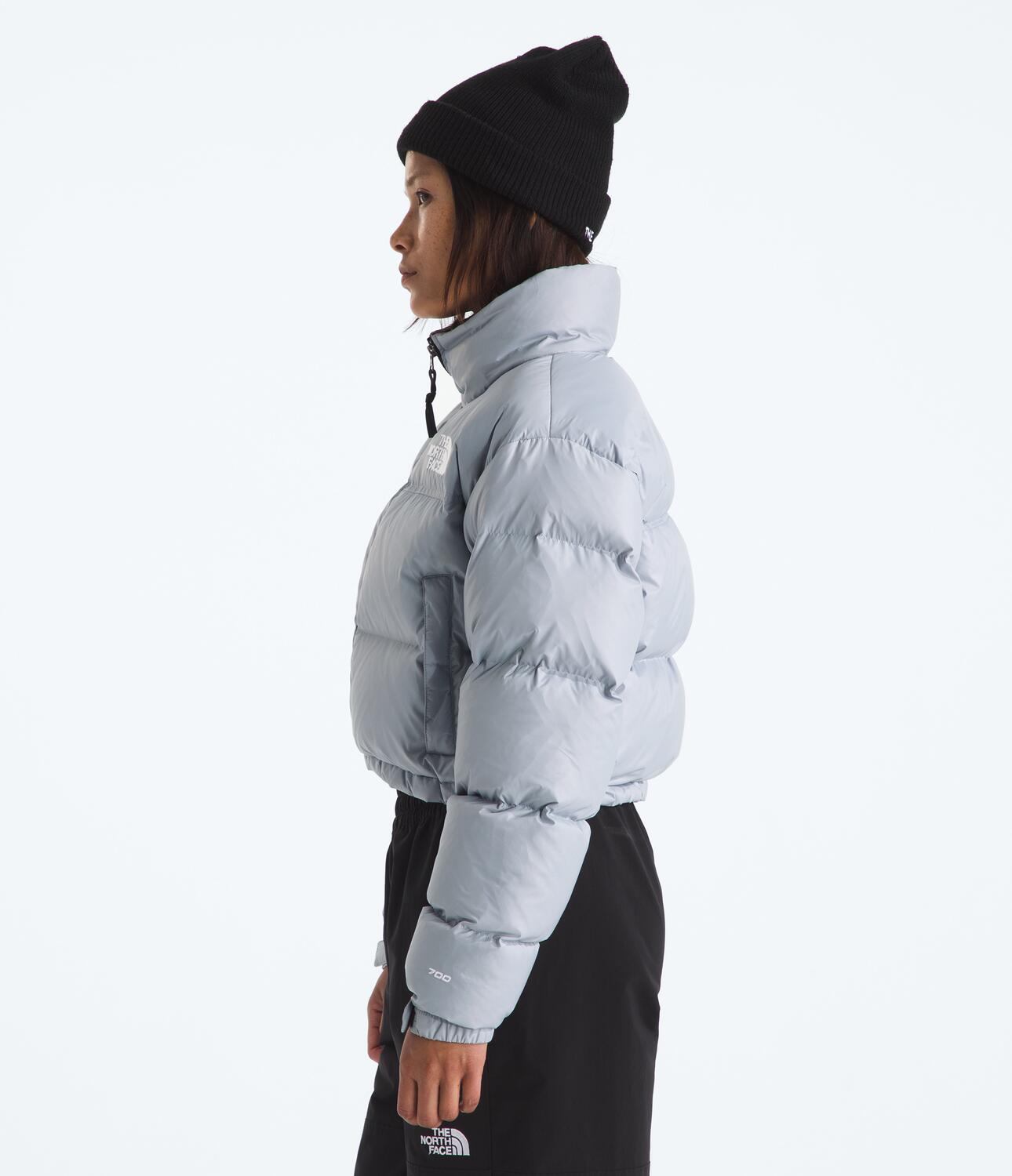 Chompa Nuptse Short Jacket Azul Mujer The North Face