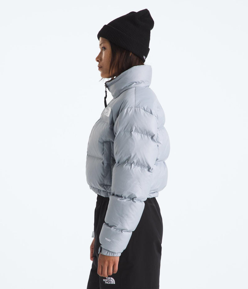 Chompa Nuptse Short Jacket Azul Mujer The North Face
