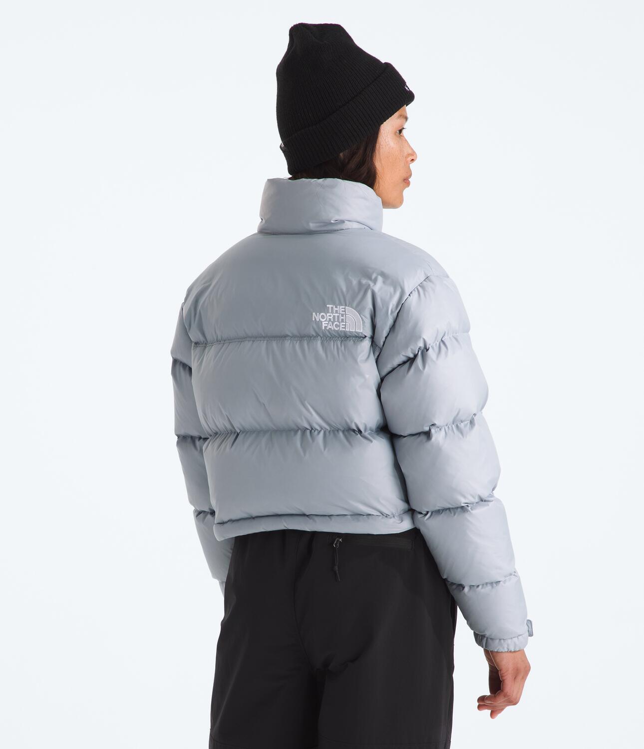 Chompa Nuptse Short Jacket Azul Mujer The North Face